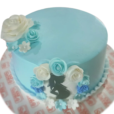 "Designer Fondant Cake - 2 Kg ( Bakers Inn) - Click here to View more details about this Product